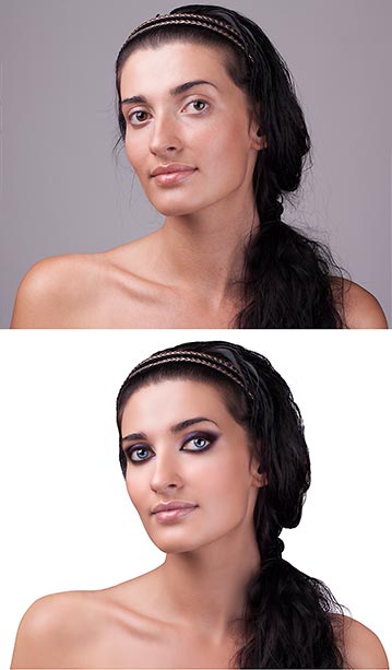 Beauty retouching